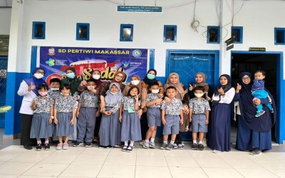 Vaksin II SD Pertiwi Makassar