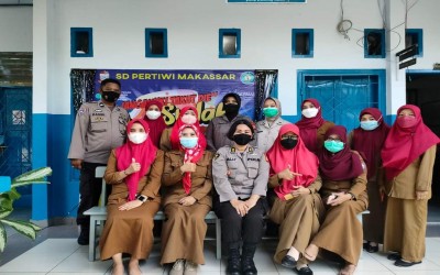 Vaksin I SD Pertiwi Adiwiyata Makassar