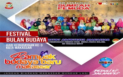 Peringati Hari Kebudayaan Kota Makassar yang Ke-3 Tahun 2021